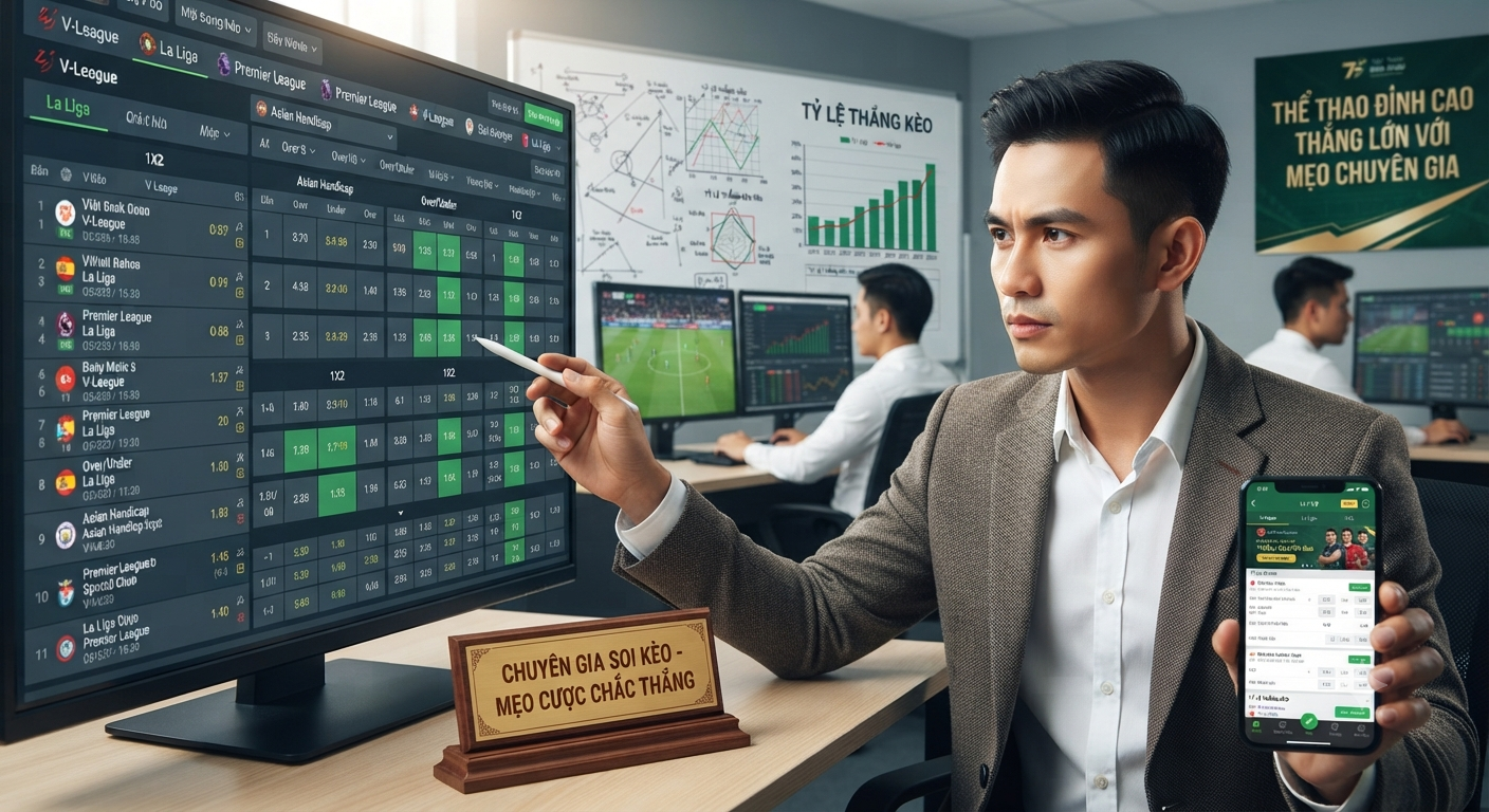 mẹo cược bóng đá tỷ lệ kèo